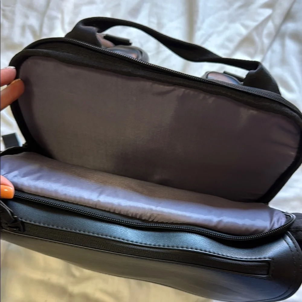 Unused diaper bag, black